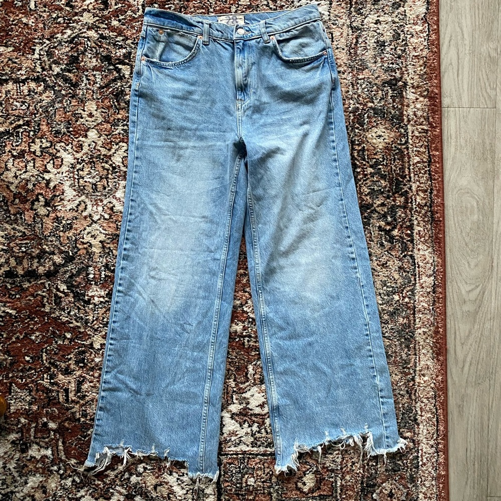 We The Free Wide Leg Flare Jeans